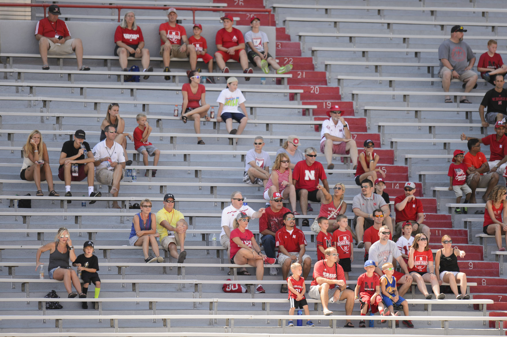 Nebraska Football Practice, 8.13.16